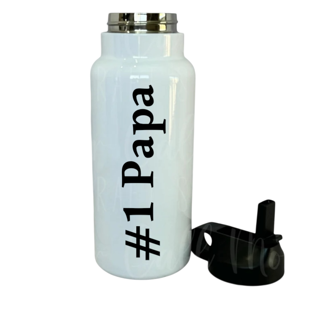 32oz Stainless Steel Sublimation Sports Water Bottle β Insulated Thermos Mug with Wide Mouth Lid, Heat Transfer Shrink Wrap Film