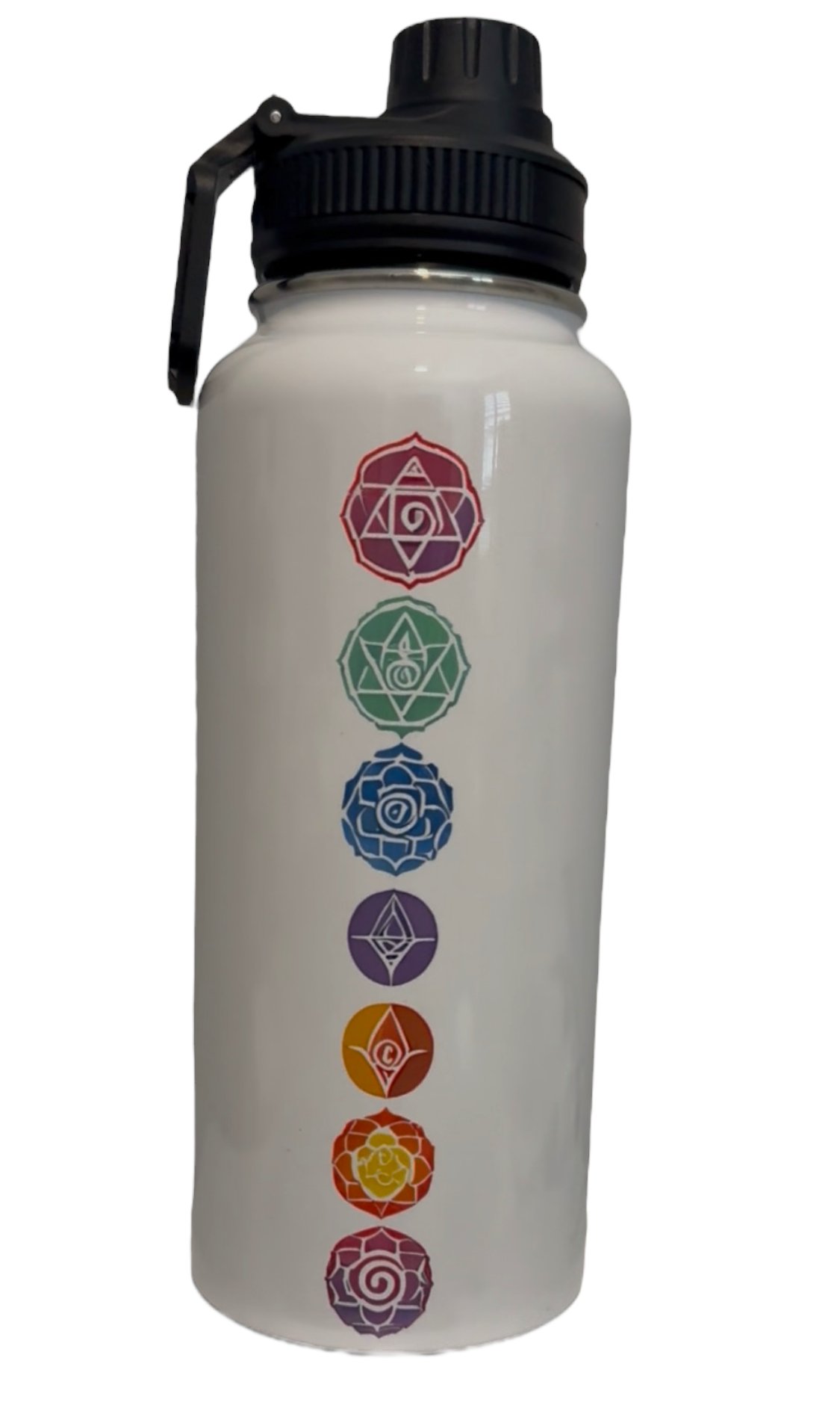 32oz Stainless Steel Sublimation Sports Water Bottle β Insulated Thermos Mug with Wide Mouth Lid, Heat Transfer Shrink Wrap Film