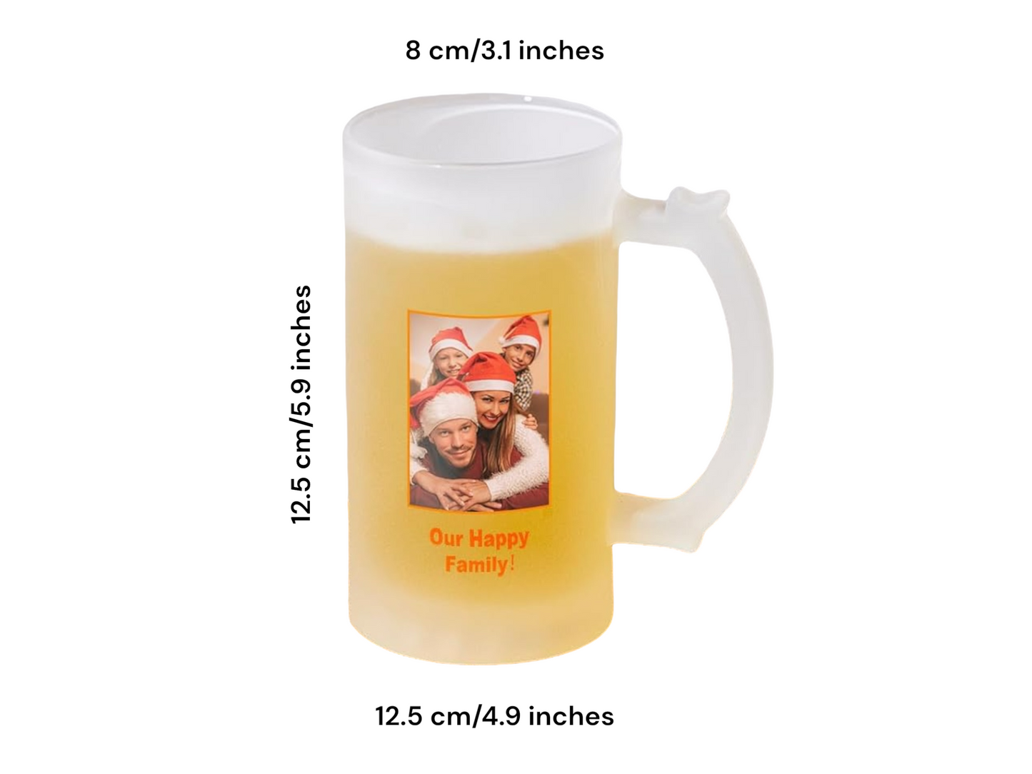 16 OZ FROSTED BEER MUG
