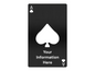 Ace of Spades Bottle Opener – Poker Card Stainless Steel Credit Card Opener, Slim Wallet Beer Opener, Wedding Party Favor Gift