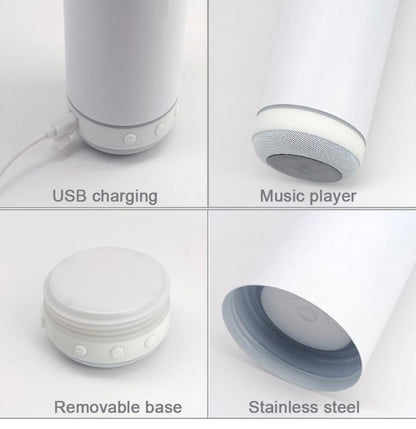 BLUETOOTH TUMBLER w/ STRAW & LID