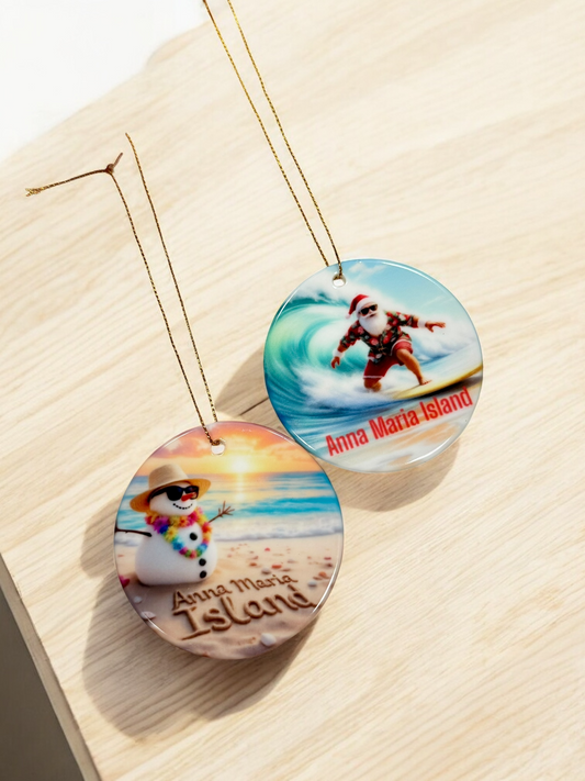 METAL DOUBLE SIDED ORNAMENT