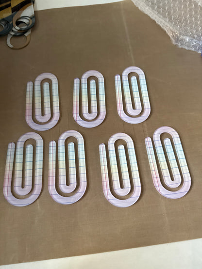 JUMBO ACRYLIC PAPER CLIP