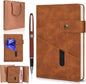 A5 Leather Journal Notebook Set with Pen & Gift Box – 100gsm Thick Ruled Paper for Writing, Travel & Work (5.9" x 8.4")